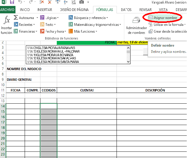 Tu Sistema Contable En Excel Y Contabilidad Libro Diario