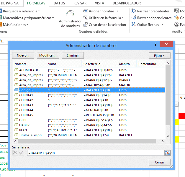 Sistema Contable En Excel Y Contabilidad Balance De Comprobacion